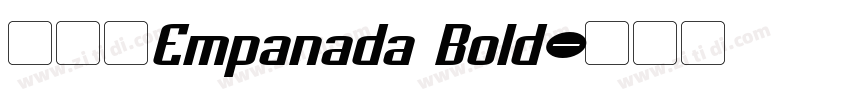字体名Empanada Bold字体转换
